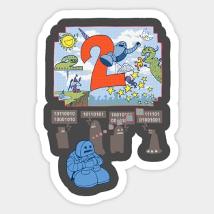 Robot Sticker